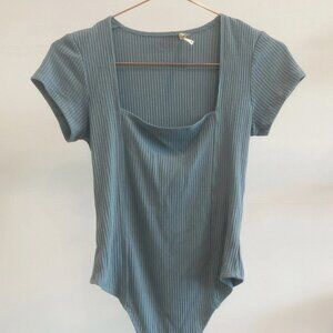 Whimsy + Row Bodysuit in Teal